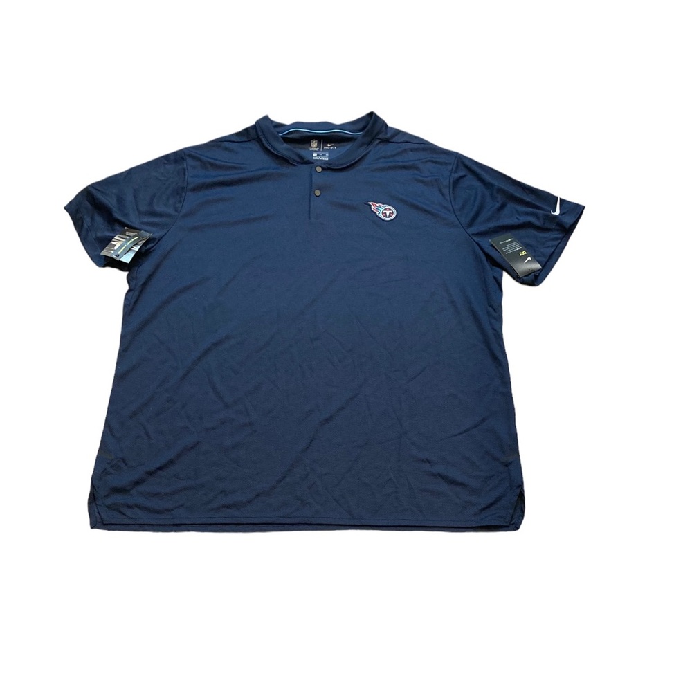 Tennessee Titans Nike Men’s Sideline Elite Coaches Polo‎ Shirt 3XL